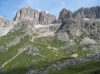 Verso la forcella Pordoi