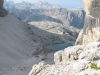 Il lago Pisciadù e il rifugio