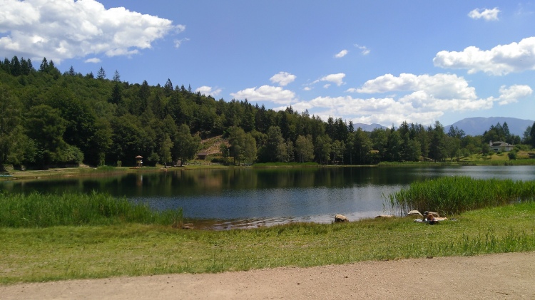 Il Lago Santo, molto bello da farci il bagno, durante la settimana è meno visitato e più tranquillo.